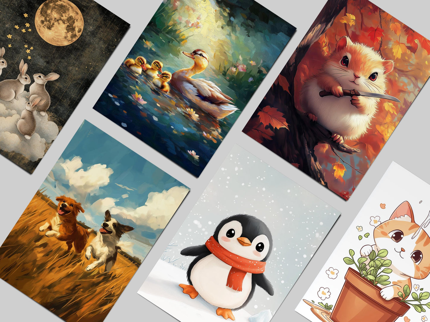 Kitty Friends - 100 MTG Sleeves