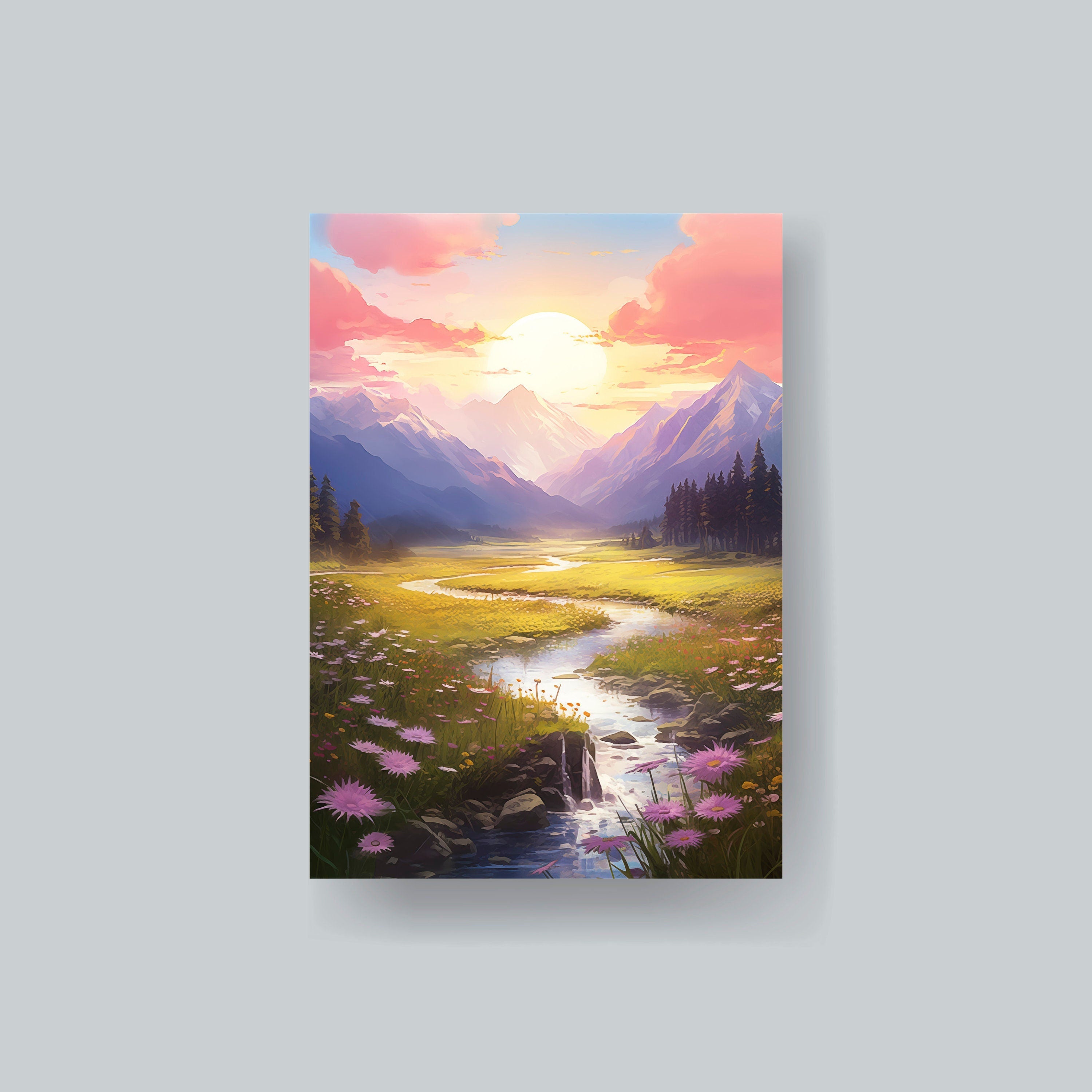 Scenic MTG Sleeves, High Quality Art, Pack of 100+