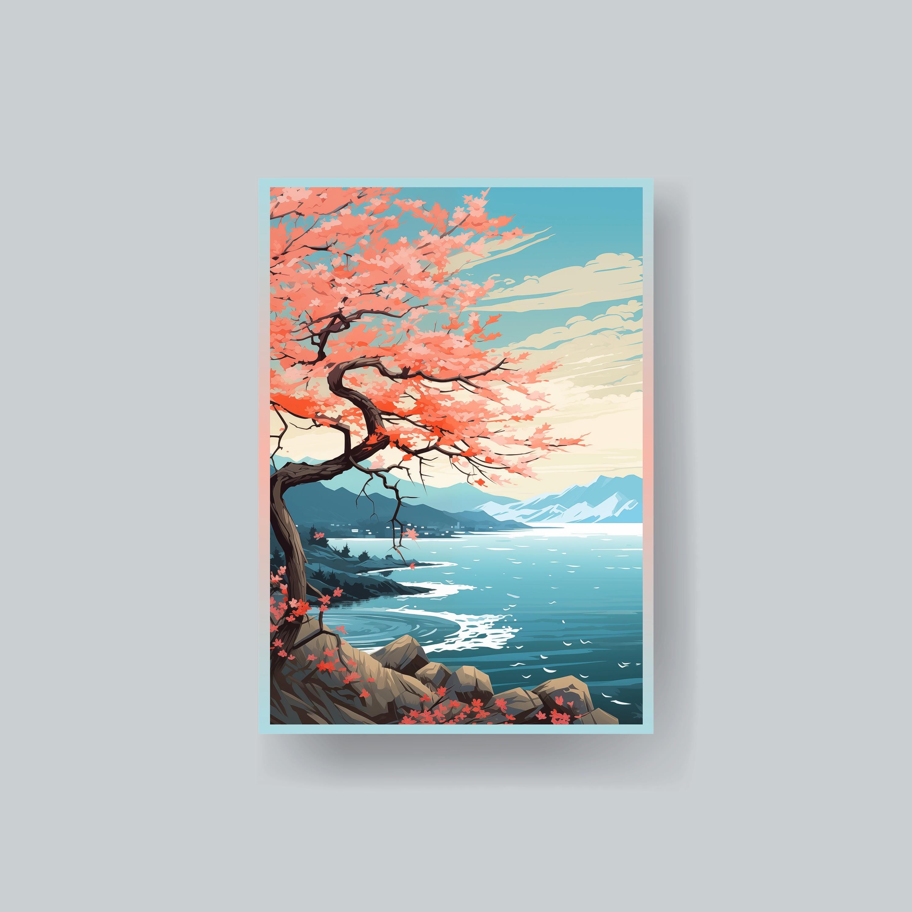 Cherry Blossom MTG Sleeves, 100+ High Quality Art Sleeves