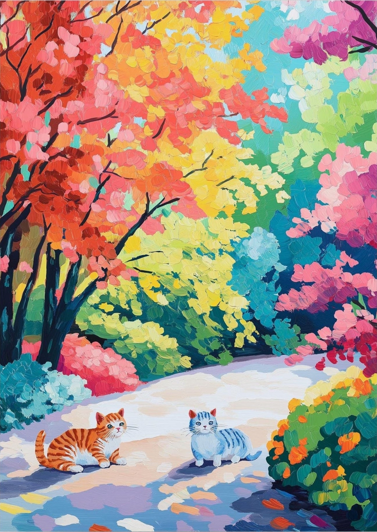 Kitty Friends - 100 MTG Sleeves