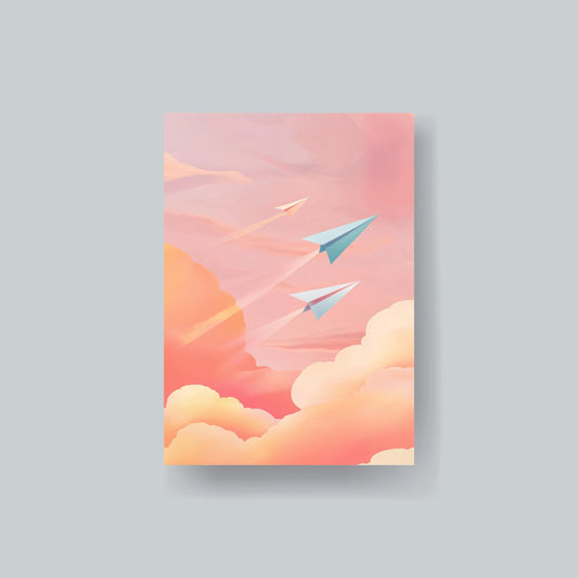 MTG Sleeves Paper Airplanes Beautiful 100+ High Quality and Durable Art Sleeves