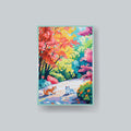 Two Kittens MTG Sleeves: Autumn Trees Durable Art Sleeves (100+)