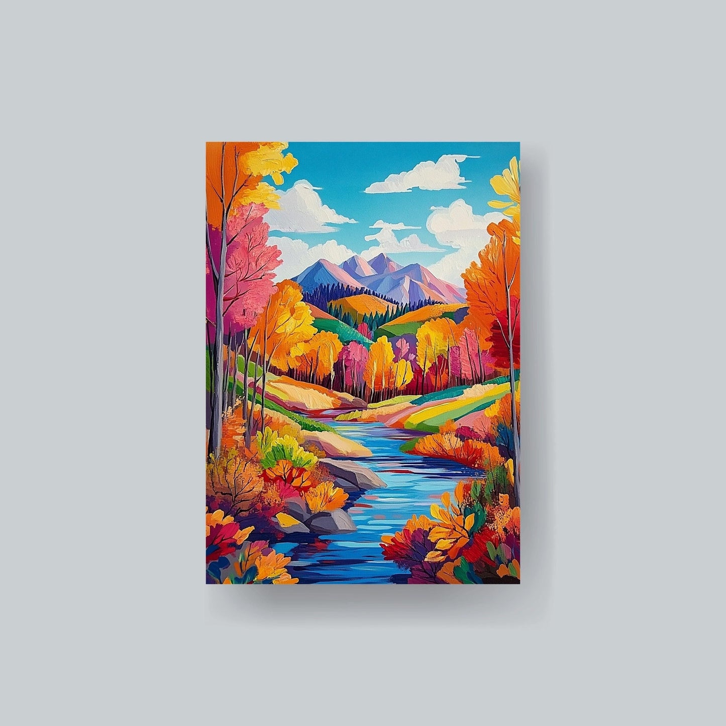 MTG Sleeves Cute Scenic River Beautiful 100+ High Quality and Durable Art Sleeves