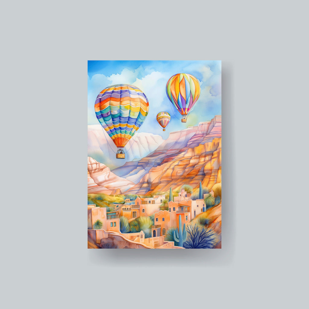 Hot Air Balloons MTG Sleeves: Durable Art Card Sleeves (100+)